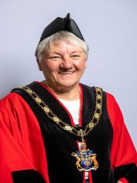 A photograph of the Mayor of the Borough of Gedling